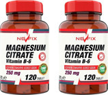 Nevfix Magnesıum Cıtrate Vitamin 2x120 Tablet