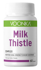 Voonka Milk Thistle Vitamin 60 Kapsül