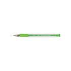 Faber-Castell 1425 Plastik Tek Renkli 0.7 mm İğne Uçlu Açık Yeşil 10'lu Tükenmez Kalem