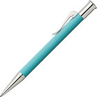 Faber-Castell Graf Von Guilloche Rodyum Tek Renkli 0.7 mm Siyah Tükenmez Kalem