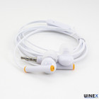 Winex S10 Silikonsuz Mikrofonlu 3.5 mm Jak Kablolu Kulaklık Beyaz