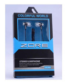 Zore Gx908 Silikonlu Mikrofonlu 3.5 mm Jak Kablolu Kulaklık Siyah