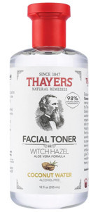 Thayers Cadı Fındığı ve Hindistan Cevizi Tüm Ciltler İçin Yüz Temizleyici Losyon Tonik 355 ml
