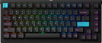 Akko Monsgeek Mg75W Midnight İngilizce Q RGB Switch Kablosuz Siyah Mekanik Gaming Klavye