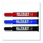 Hi-Text 830 PB 3'lü Standart Silinmeyen Renkli Tahta Kalemi Seti