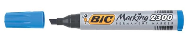 Bic 2300 6'lı Standart Silinebilir Mavi Tahta Kalemi Seti