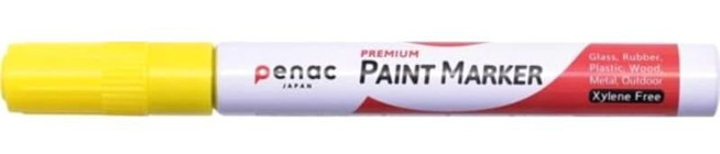 Penac 12'li Standart Silinebilir Sarı Tahta Kalemi Seti