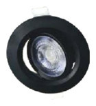 Cata CT-5200 Alüminyum 6'lı Yuvarlak Gömme LED Spot Siyah