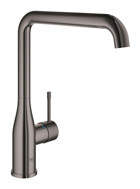 Grohe Essence 30269A00 Kuğu Çift Girişli Aç Kapa Eviye Bataryası Gri