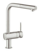 Grohe Minta 32168DC0 Spiralli Çift Girişli Aç Kapa Eviye Bataryası Krom