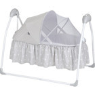 Huggy Cocoon Alüminyum Oval Sallanan Beşik Gri