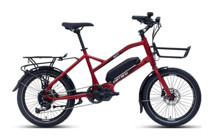 Carraro Duty 250 W 70 Km 20 Jant 9 Vites Elektrikli Şehir Bisikleti Kırmızı