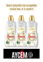 Peros Soft Konsantre İnci Çiçeği-Kaşmir 180 Yıkama Yumuşatıcı 3x1.44 lt