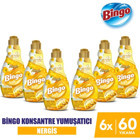 Bingo Soft Konsantre Nergis 360 Yıkama Yumuşatıcı 6x1.44 lt