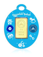 Ahlatcı Erkek Bebek 24 Ayar 1 gr Gram Altın