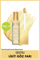 Nyx Professional Makeup 07 Lemon Slayed Likit Işıltılı Tekli Far Altın