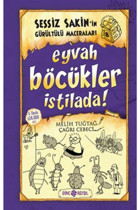 Genç Hayat Yayınları Sessiz Sakin'in Gürültülü Maceraları 08 - Eyvah Böcükler İstilada (ciltli)-Melih Tuğtağ