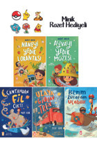 Timaş Çocuk 2. 3. Sınıf Okuma Seti 5 Kitap Naneyi Yedik Lokantası-Ayvayı Yedik Müzesi-Çantamdan Fil Çıktı-Uzaya