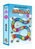Yağmur Çocuk Sayılar - Dört Işlem Kartları 3-6 Yaş - Cep Boy Kitabı Esinti