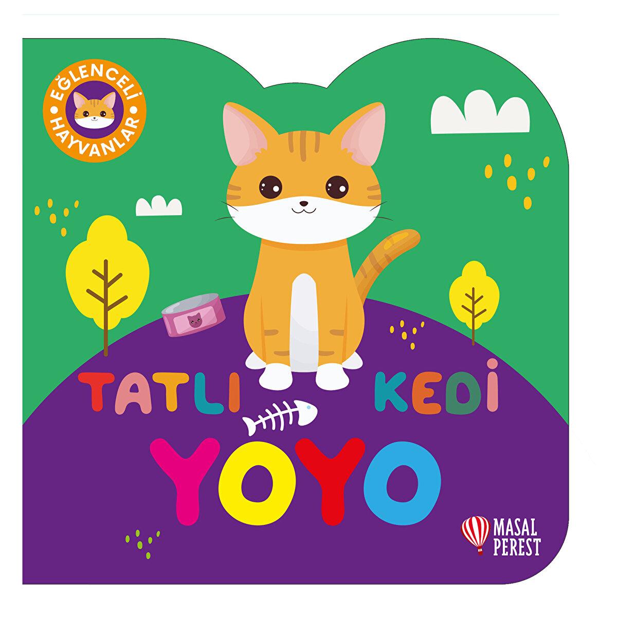 Masalperest Eğlenceli Hayvanlar Serisi-Tatlı Kedi Yoyo