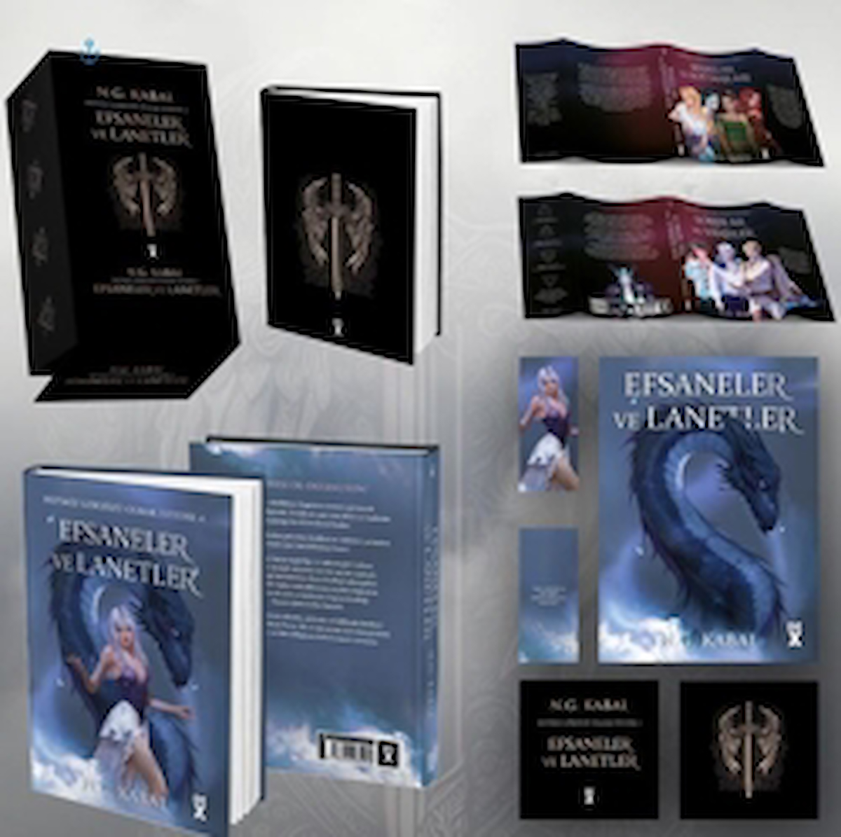 Hepimiz Gökyüzü Olmak İstedik 4 – Efsaneler ve Lanetler (Kutulu) / Dex Yayınevi / 8696602033397