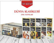 Dünya Klasikleri Seti (40 Kitap): Geçmişten Günümüze Yaşamış En Ünlü Yazarlar ve Eserleri