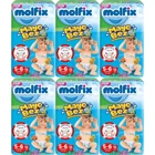 Molfix Anatomik Fit 5-6 Numara Mayo Bebek Bezi 60 Adet