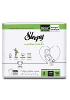 Sleepy Maxi Jumbo 4 Numara Organik Cırtlı Bebek Bezi 96 Adet