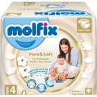 Molfix Pure & Soft 4 Numara Cırtlı Bebek Bezi 4x56 Adet