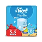 Sleepy 6 Numara Organik Mayo Bebek Bezi 3x42 Adet