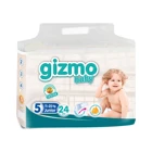 Gizmo Junior 5 Numara Cırtlı Bebek Bezi 24 Adet