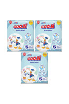 Goon Mutlu Bebek 5 Numara Cırtlı Bebek Bezi 3x100 Adet
