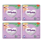 Canbebe Aylık Ekonomik Paket 5 Numara Bantlı Bebek Bezi 4x60 Adet