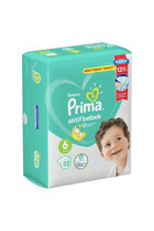 Prima Aktif Bebek 6 Numara Cırtlı Bebek Bezi 22 Adet