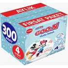 Goon Mutlu Bebek Maxi 4 Numara Cırtlı Bebek Bezi 300 Adet