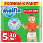 Molfix Junior 5 Numara Göbek Oyuntulu Külot Bebek Bezi 30 Adet