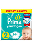 Prima Mini 2 Numara Cırtlı Bebek Bezi 144 Adet