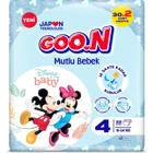 Goon Mutlu Bebek 4 Numara Bantlı Bebek Bezi 32 Adet