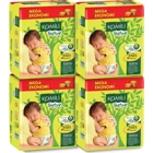 Komili Mini 2 Numara Cırtlı Bebek Bezi 4x78 Adet