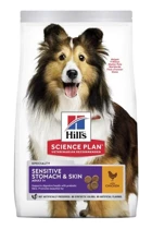 Hill’s SCIENCE PLAN Adult Medium Sensitive Stomach & Skin Chicken Hassas Yetişkin Köpek Maması 14 Kg