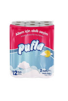Pufla 2 Katlı 12'li Rulo Kağıt Havlu