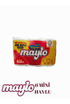 Maylo Mini 3 Katlı 6'lı Rulo Kağıt Havlu