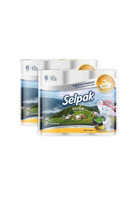 Selpak Extra Yağ Emici Halkalar 3 Katlı 12'li Rulo Kağıt Havlu