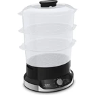 Tefal Compact Vc2048 800 W Plastik 9 lt Hazneli Zamanlayıcılı Buharlı Pişirici Siyah