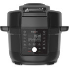 Instant Pot Duo Crisp 1500 W Paslanmaz Çelik 6.2 lt Hazneli Dokunmatik Zamanlayıcılı Çok Amaçlı Buharlı Pişirici Siyah
