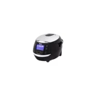 Fakir Guvech 1020 W Paslanmaz Çelik 5 lt Hazneli Dokunmatik Zamanlayıcılı Çok Amaçlı Buharlı Pişirici Siyah