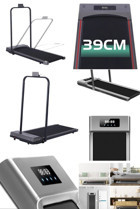 Utelips TS8B 150 Kg Kapasiteli Katlanabilir Koşu Bandı Gri