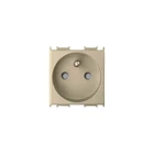 Viko Wvtt22131d Çerçevesiz Topraklı Sıva Altı Tekli Priz Bronz