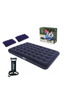 Bestway Pavillo 67002 Kamp Çift Kişilik Şişme Yatak Lacivert + 2 Yastık + Pompa