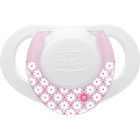 Chicco Physio Compact 0-6 Ay Delikli Yenidoğan Damaklı Silikon Emzik Beyaz